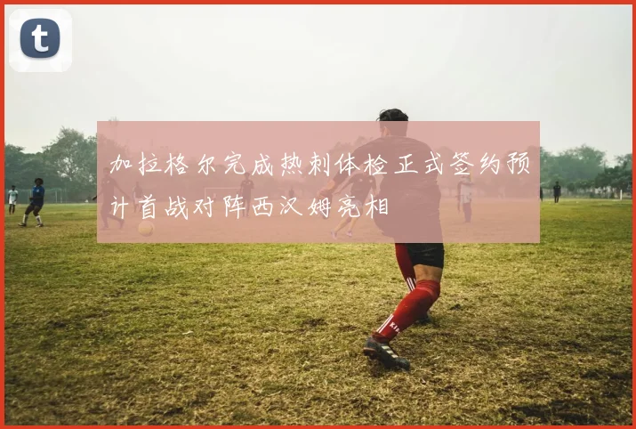 加拉格尔完成热刺体检正式签约预计首战对阵西汉姆亮相